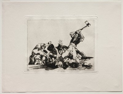 De verschrikkingen van de oorlog: Hetzelfde door Francisco de Goya