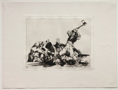 De verschrikkingen van de oorlog: Hetzelfde door Francisco de Goya