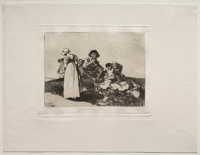 De verschrikkingen van de oorlog: Het ergste is bedelen door Francisco de Goya