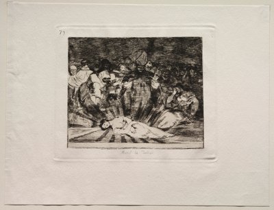 De verschrikkingen van de oorlog: De waarheid is gestorven door Francisco de Goya