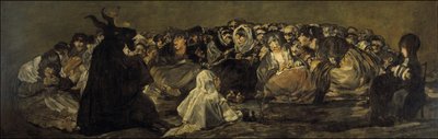 Heksensabbat of De Grote Bok door Francisco de Goya