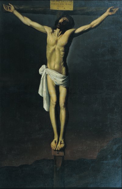 Christus Gekruisigd door Francisco de Zurbaran