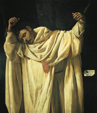 Martelaarschap van St. Serapion door Francisco de Zurbaran