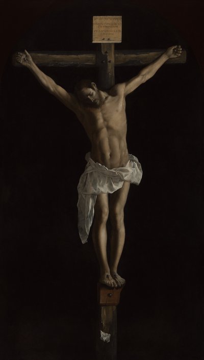 De kruisiging door Francisco de Zurbaran