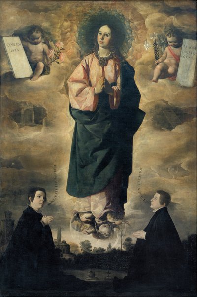 Onbevlekte Ontvangenis door Francisco de Zurbaran