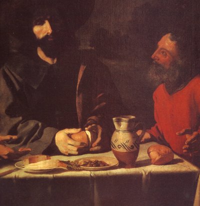 De Emmaüsgangers door Francisco de Zurbaran