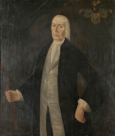 Portret van Jeremias van Riemsdijk, gouverneur-generaal van de VOC door Franciscus Josephus Fricot (attributed to)
