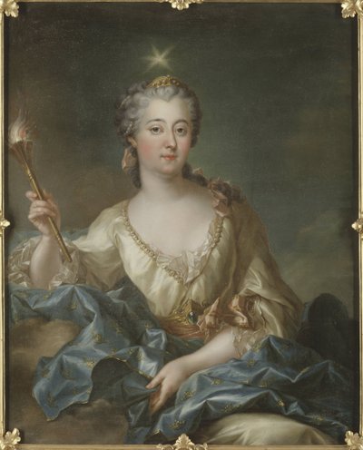Portret van Louisa Ulrika van Pruisen (1720-1782), Koningin van Zweden door Francois Adrien Grasognon Latinville