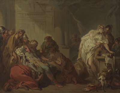 De dood van Meleager door François Boucher