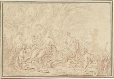 Het vinden van Mozes door François Boucher