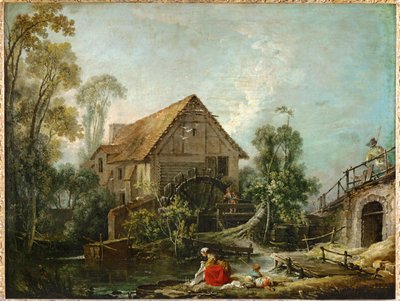 Le moulin - de molen ... door François Boucher