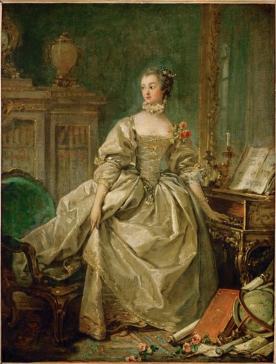 Mme Pompadour ... door François Boucher