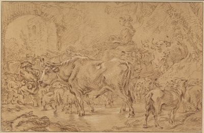 Terug naar de kudde door François Boucher