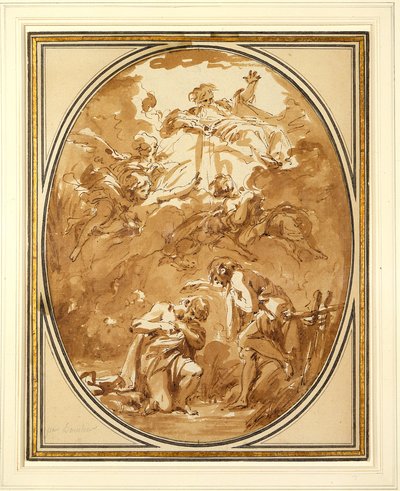 De doop van Christus door François Boucher