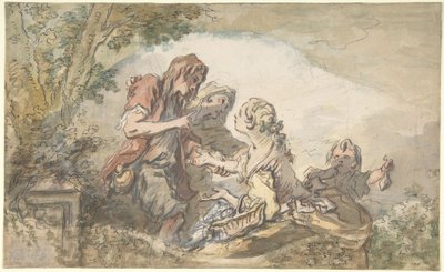 De waarzegster door François Boucher