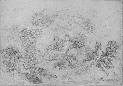 De triomf van Venus door François Boucher