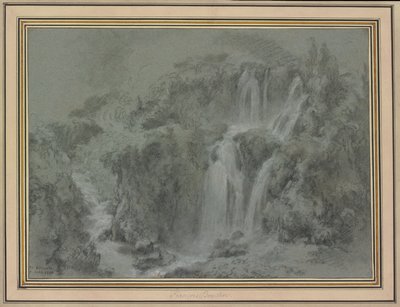 De watervallen van Tivoli door François Boucher