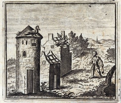 De Twee Duiven door Francois Chauveau