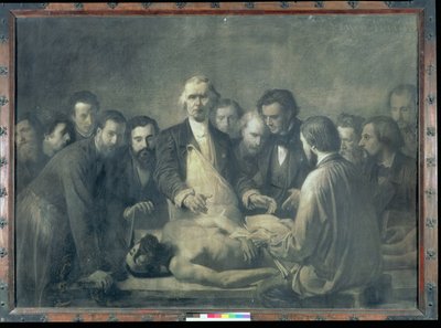 De anatomieles van dokter Velpeau (1795-1867) door Francois Nicolas Augustin Feyen Perrin