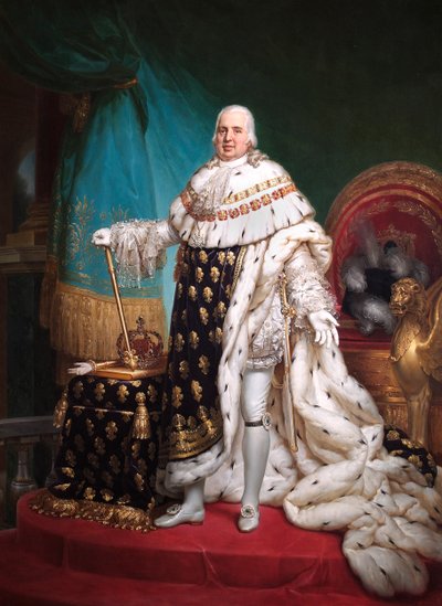 Lodewijk XVIII door Baron François Pascal Simon Gérard