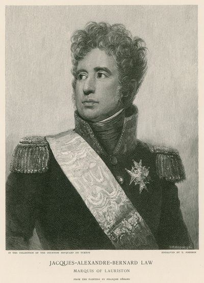 Jacques-Alexandre-Bernard Law door Francois Pascal Simon Gerard