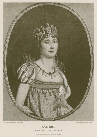 Josephine, Keizerin van de Fransen door Francois Pascal Simon Gerard