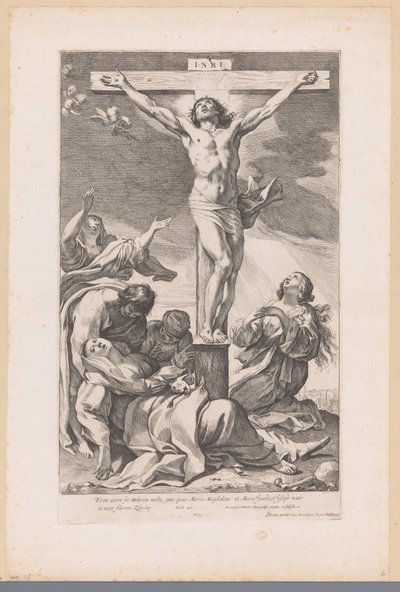 Christus aan het kruis door Francois Perrier