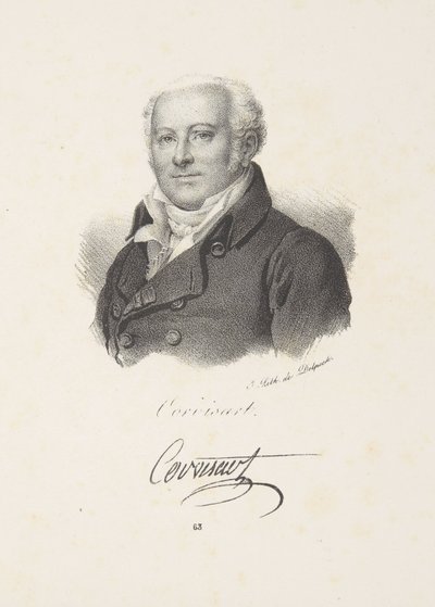 Jean Nicolas Corvisart (1755-1821), arts door Francois Seraphin Delpech