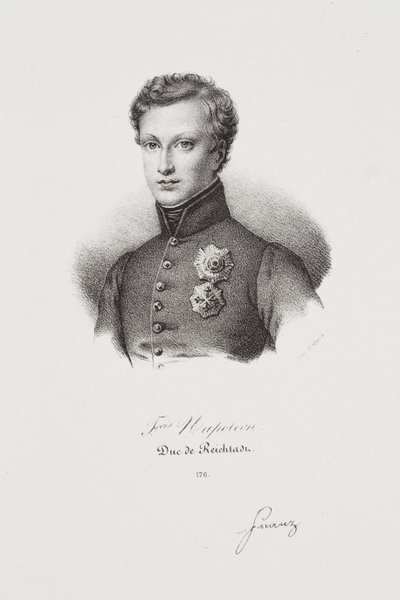 Portret van Napoleon II door Francois Seraphin Delpech