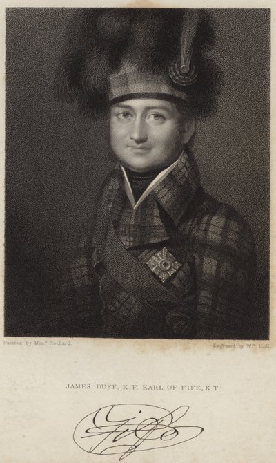 Portret van James Duff; Graaf van Fife door Francois Theodore Rochard
