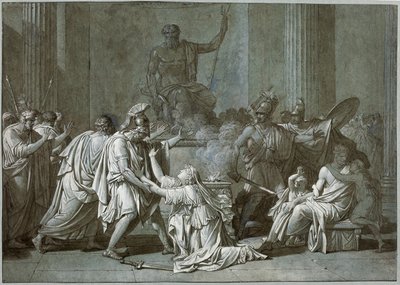 Cleombrote en Leonidas, c.1795 door Francois Xavier Fabre