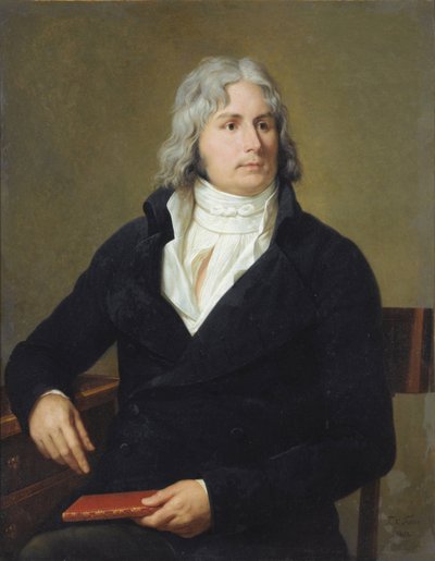 Portret van Louis-Francois Bertin, genaamd Bertin l