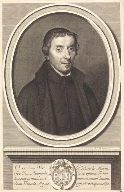 Pierre le Moyne door Francois de Poilly I after Philippe