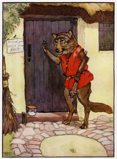 Roodkapje door Frank Adams
