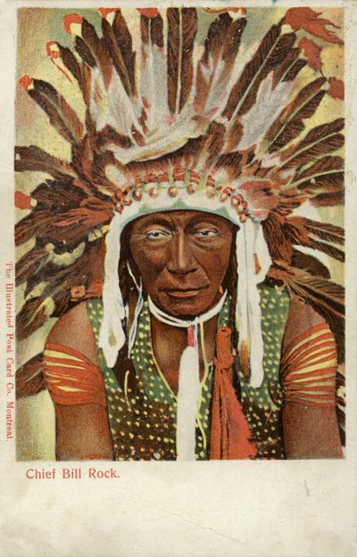 Chief Bill Rock door Frank Albert Rinehart