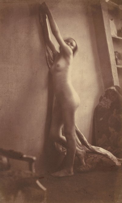 Naakt, ca. 1856 door Frank Chauvassaigne