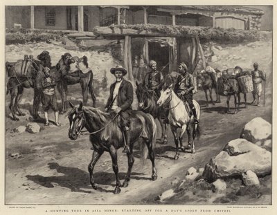 Een jachttour in Klein-Azië, vertrek voor een dag sport vanuit Chivril door Frank Dadd