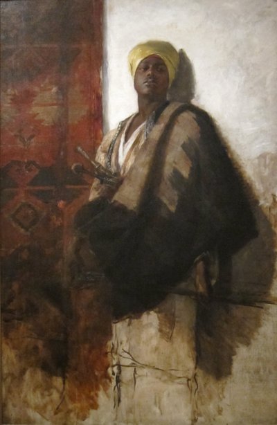 Bewaker van de harem door Frank Duveneck