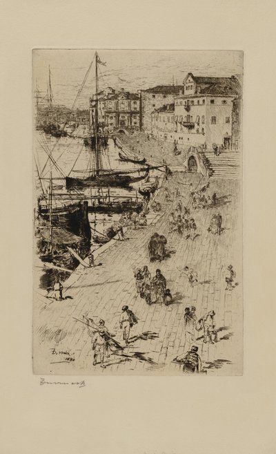Riva degli Schiavoni, nr. 2 door Frank Duveneck