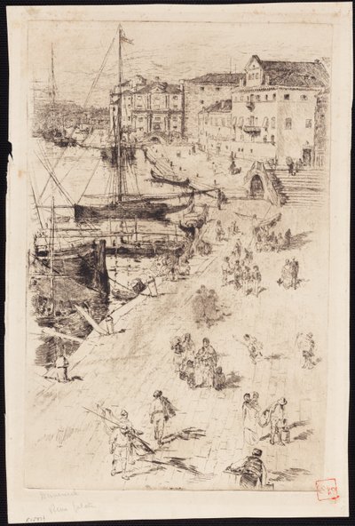 De Riva, kijkend naar de Caserna door Frank Duveneck