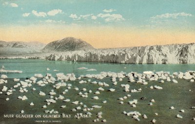Muir-gletsjer, Glacier Bay, Alaska, VS door Frank H. Nowell
