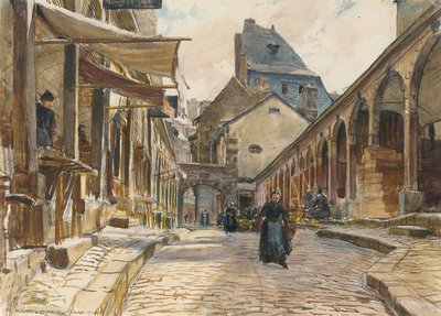 Marktdag, Dinan door Frank Lewis Emanuel