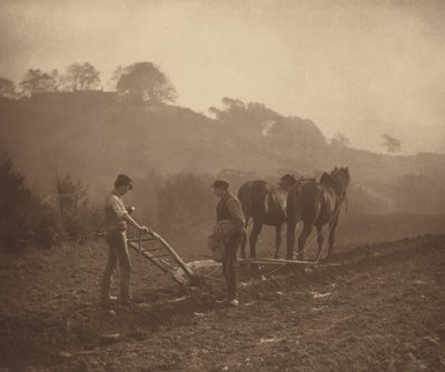 Etenstijd,c. 1890 (foto) door Frank Meadow Sutcliffe