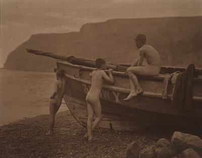 In Puris Naturalibus (In natuurlijke staat) door Frank Meadow Sutcliffe