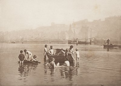 Waterratten door Frank Meadow Sutcliffe