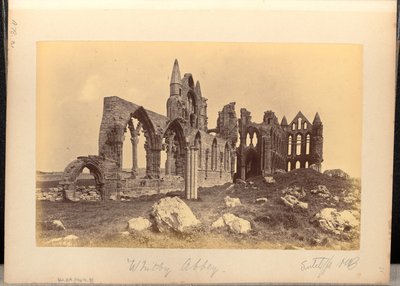 Abdij van Whitby door Frank Meadow Sutcliffe