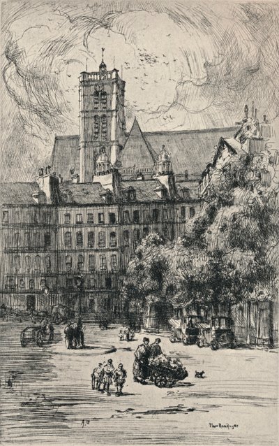 Place Baudoyer, 1915 door Frank Milton Armington