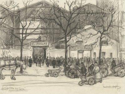 De kolenlijn, 1917 door Frank Milton Armington