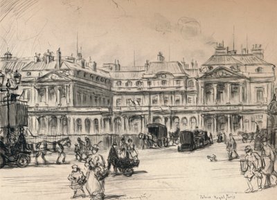 Het Palais-Royal, 1915 door Frank Milton Armington
