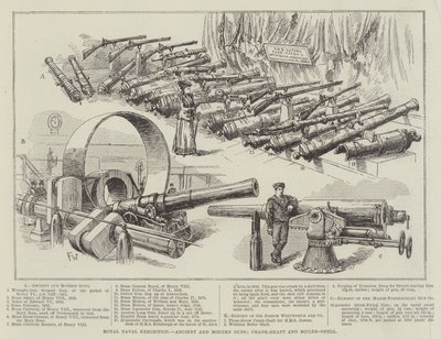 Koninklijke Marine Tentoonstelling, Oude en Moderne Kanonnen, Krukas en Ketelschaal door Frank Watkins